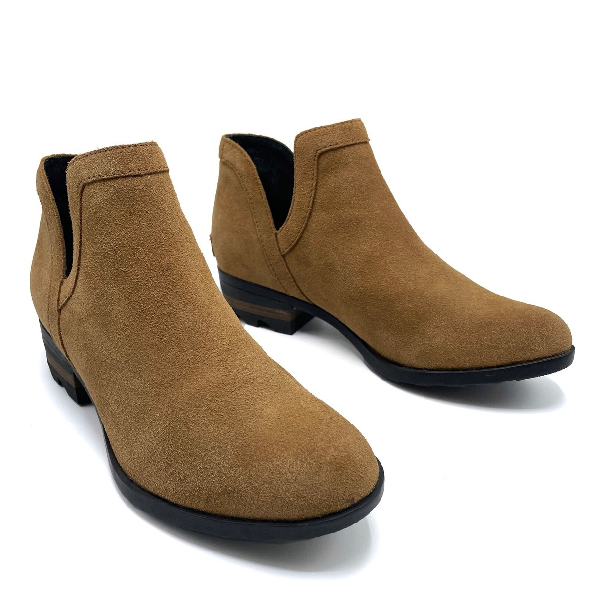 boots camel sorel lolla ankle