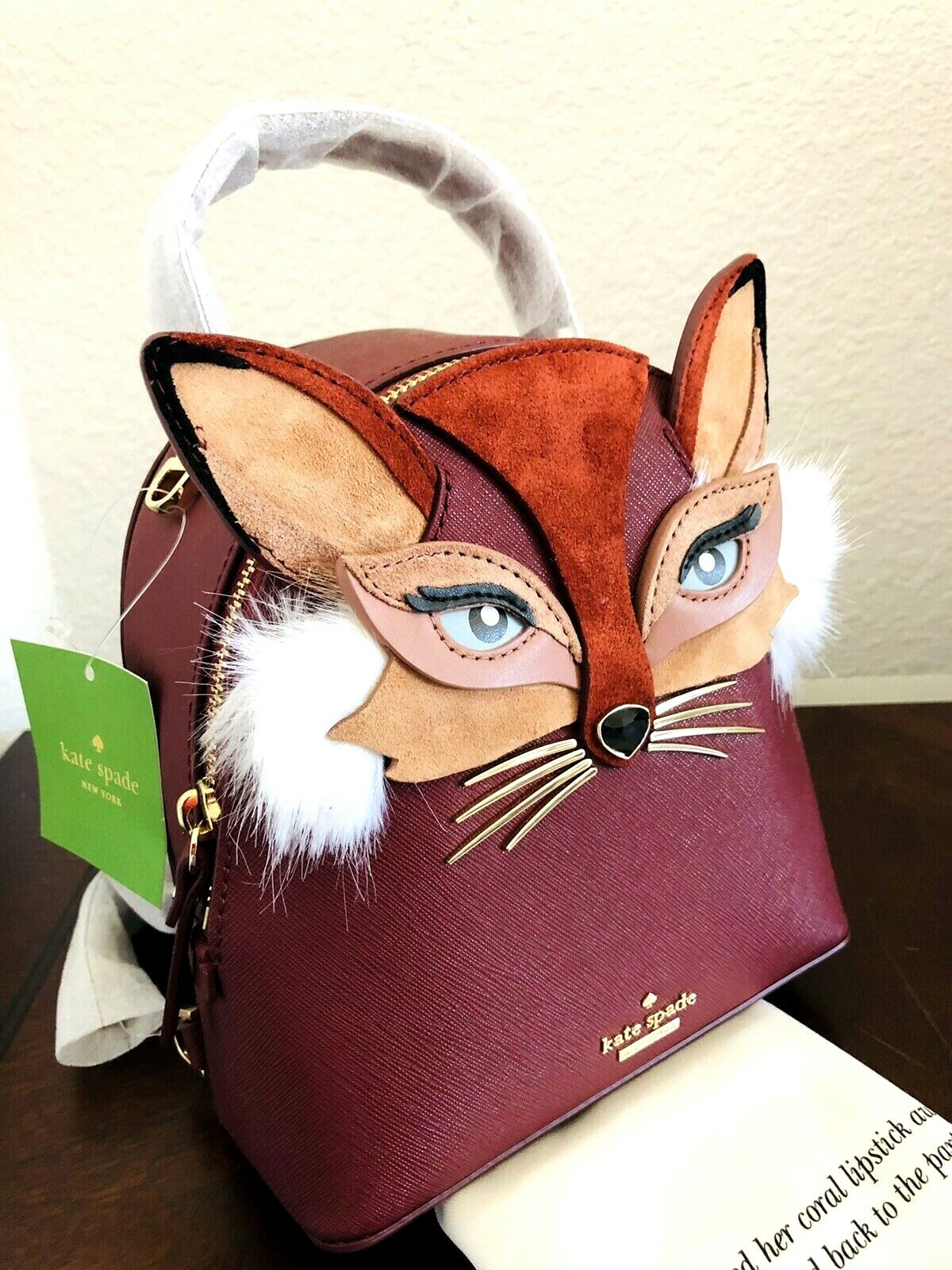 kate spade fox backpack
