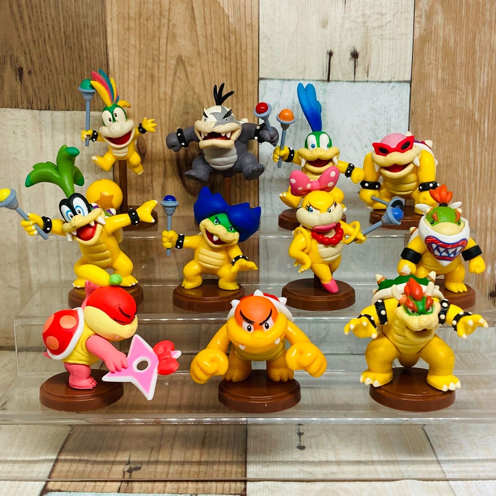 Jakks Super Mario Iggy Koopa Koopaling And Mario 2-Pack 4 Inch ...