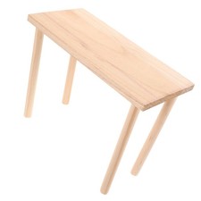 Wooden Hamster Platform: Cage Rest Stand - Perch Chew Toy - Small Animal Play