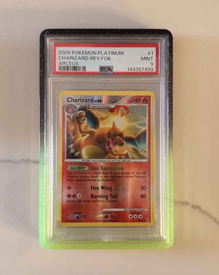 2009 Platinum Arceus Reverse Foil Charizard PSA 9 #1 POP 106