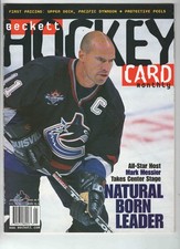Beckett Hockey Card Magazine #87 1998 Mark Messier Canucks