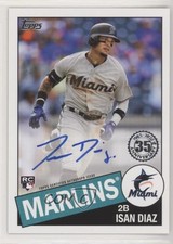 2020 Topps 1985 Topps Baseball Isan Diaz #85A-ID Rookie Auto RC uk2