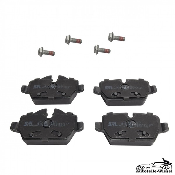 Bremsbelagsatz Trw-System Hinten FüR Bmw E92 E90 E87 F20 E81 Fiat Ducato 04-14-image