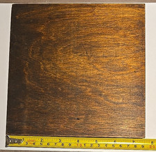 Wooden Lens Board 7.5 x 7.5 - Undrilled