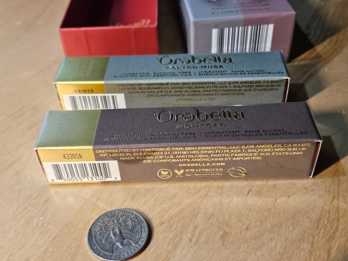Orabella Woods Travel Duo: Salted Muse & Nightcap Parfums New In