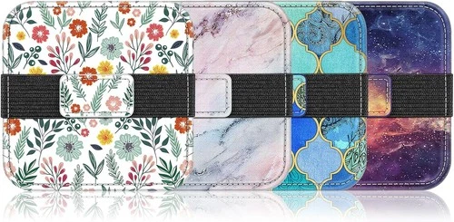 4 Pack, Screen Cleaning Pad, Soft Cloth Wipes, Screen Cleaner with Elastic Strap