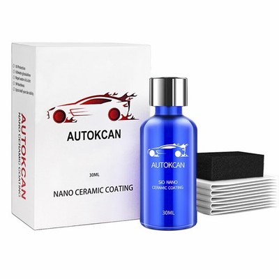 Autokcan 9H Nano Ceramic Coating for Cars, Anti-Scratch High Gloss Ceramic... 