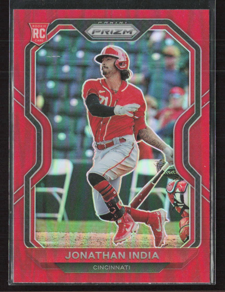 Jonathan India 2021 Panini Prizm #26 Red Prizm Cincinnati Reds