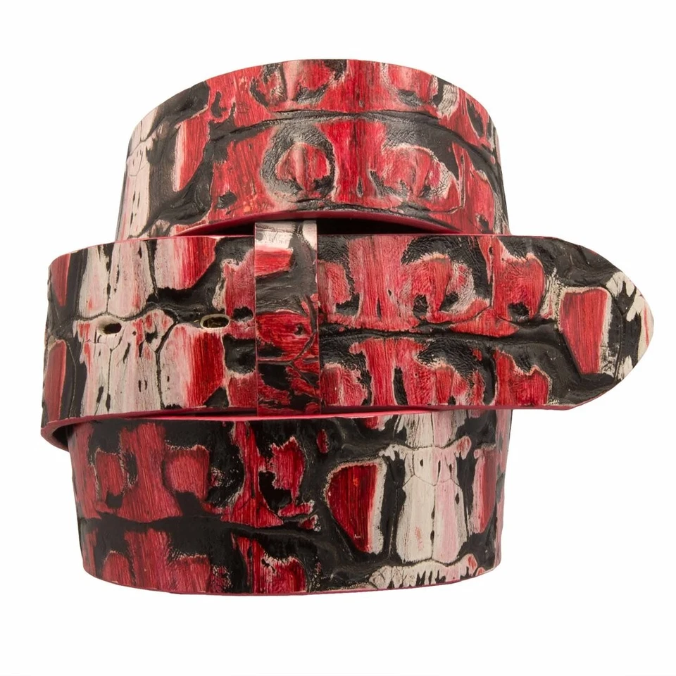 UMJUBELT KERSTIN WEIN UmjuBELT - Gürtel Funky Kroko red