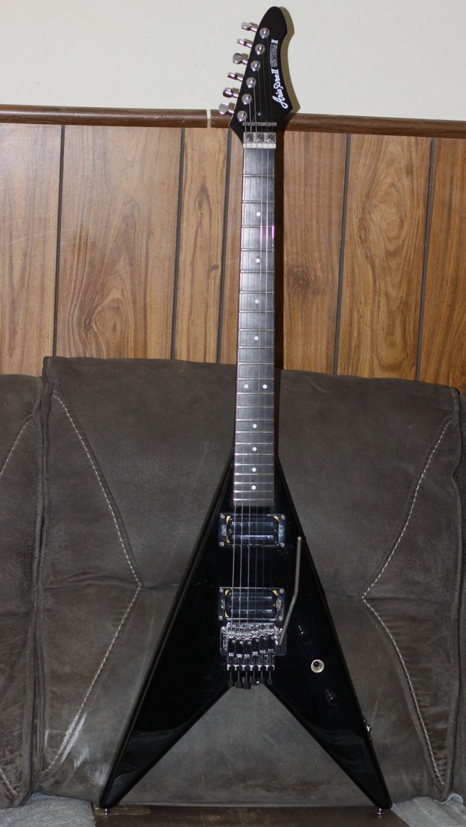 1981 Aria Pro II Custom X, MIJ Blade Pups, Set Neck, ACT3, EBONY