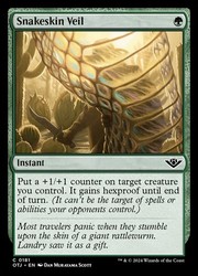 Snakeskin Veil - Outlaws of Thunder Junction #181 Common MTG
