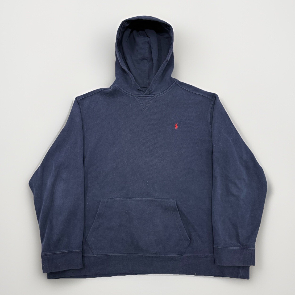 Polo Ralph Lauren Pony Felpa con Cappuccio XXL Y2K Preppy