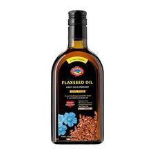 Flaxseed Oil Extra Virgin First Cold Pressed 100 Pure Omega 3 Rich 350ml