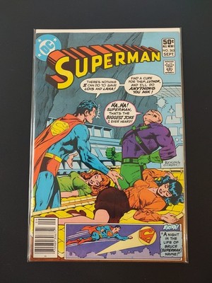 Vintage DC Comic- SUPERMAN : SEE PIC FOR DETAILS AND CONDITION
