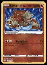 Radiant Heatran 027/189 SWSH10: Astral Radiance Holo Near Mint NM