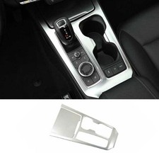 For Cadillac XT4 2019-2024 stainless silver Center Console Gear Shift Knob Trim