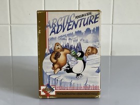 Penguin & Seal: Arctic Adventure HES Nintendo NES Cardboard B&W Variant Complete