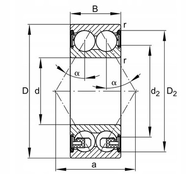 LAGER 3209-BD-XL-2Z-TVH-C3   FAG