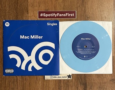 Mac Miller Spotify Singles vinyl 7  record Rare live tracks Out of print