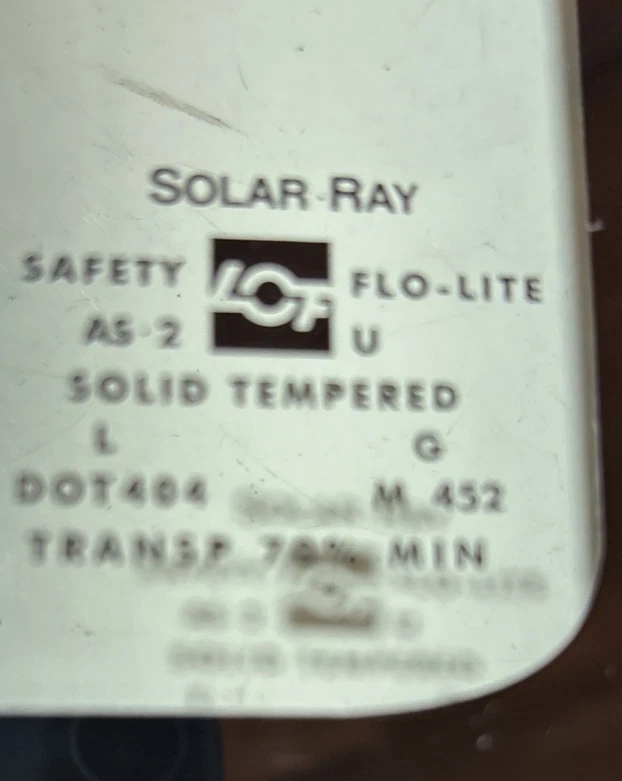 1994-2004 Chevrolet S-10 (GMC Sonoma) RH quarter glass vent window (passenger) - Image 4 of 4