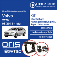 Oris AnhäNgerkupplung Abnehmbar für BMW 5Er Touring (Kombi) Typ G61 / G99 AHK