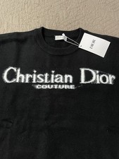 CHRISTIAN DIOR COUTURE UNISEX MED. BLACK SWEA...