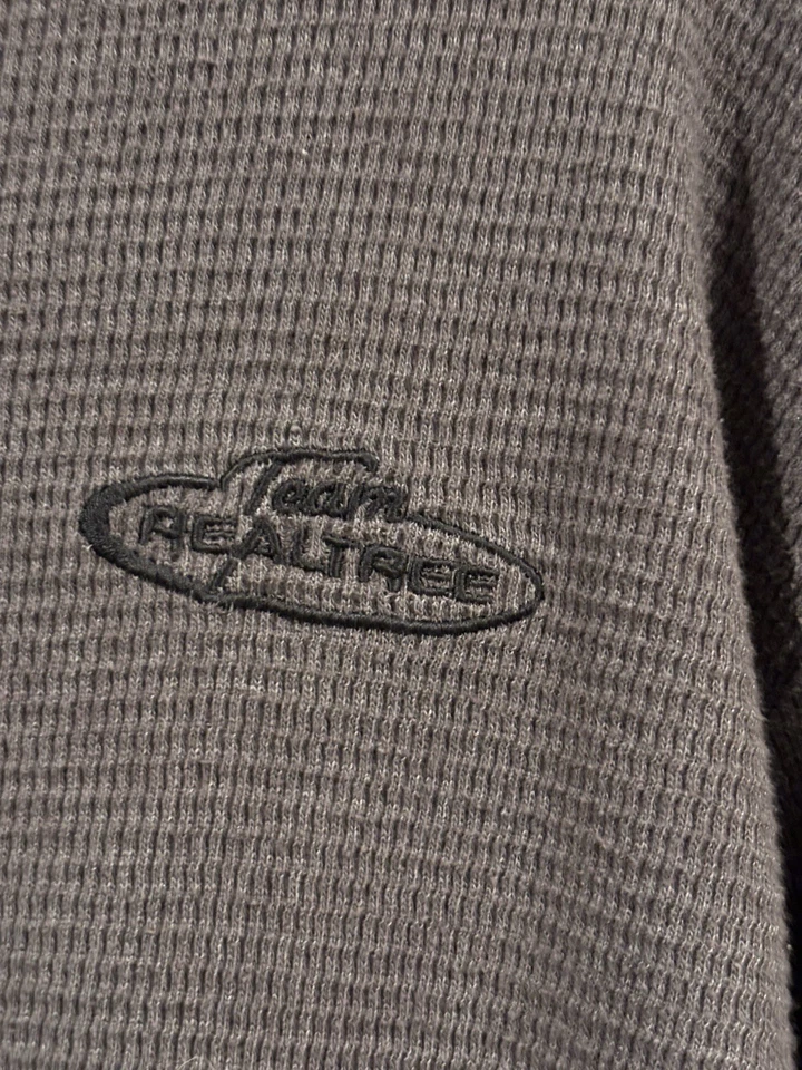 Realtree Gris Térmico 60% Algodón 40% Mezcla Poliéster Hombre’s Talla XL Foto 2 de 4