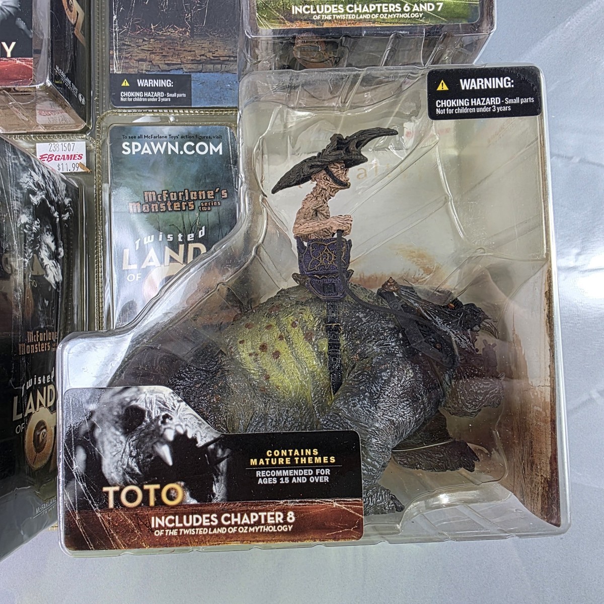 Twisted Land Of Oz FULL SET OF 7 Figures McFarlane Monsters Series