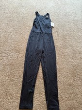 NWT Weissman Full Dance Leotard, Size Adult Small Black