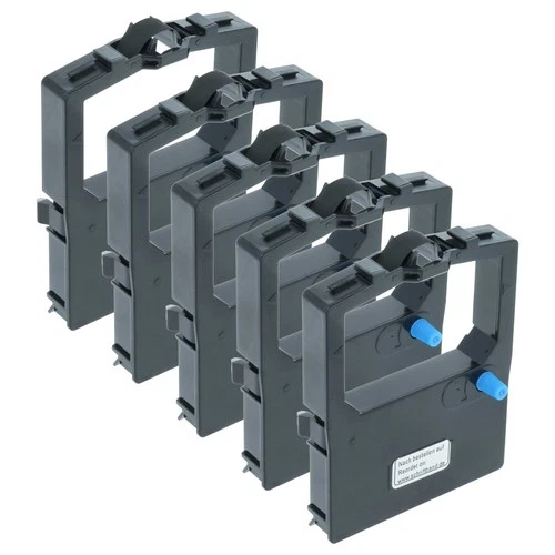 5x Farbband für OKI Microline 3390 3391 eco 3391 380 3390 eco 3321 eco Schwarz