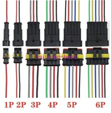 1 Set Electrical Auto Connector Male Female Plug With Wire Cable Harness For Car