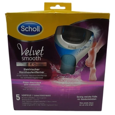 DR. SCHOLL'S Scholl Velvet Smooth elektrischer Hornhautentferner Pro – Zur Hornhaut Entfernun