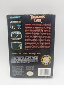 Dragon's Lair Nes Nintendo Game Complete Boxed Dragons Lair CIB