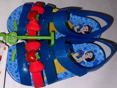 Crocs Kids Disney Snow White Isabella Jelly Sandals NWT Size C 12