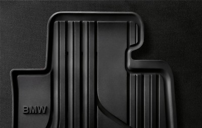 BMW 3 SERIES F30  BASIC BLACK OEM ALL WEATHER MATS 4 PIECE SET