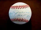 LUIS APARICIO HOF 84 CHICAGO WHITE SOX ORIOLES SIGNED AUTO VTG OAL BASEBALL JSA