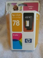 HP Inkjet Print Cartridge 78 Tri-Color - Deskjet, Officejet, Color Copier & PSC