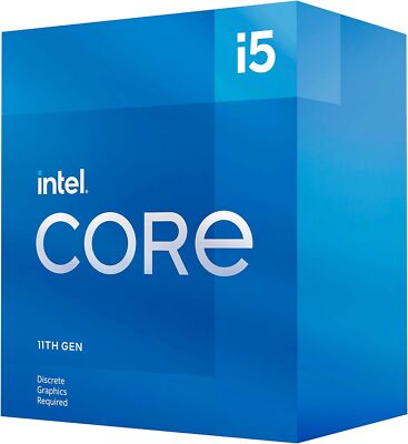 Intel BX8070811400F Core i5-11400F 2.6 GHz Six-Core LGA 1200 CPU Processor