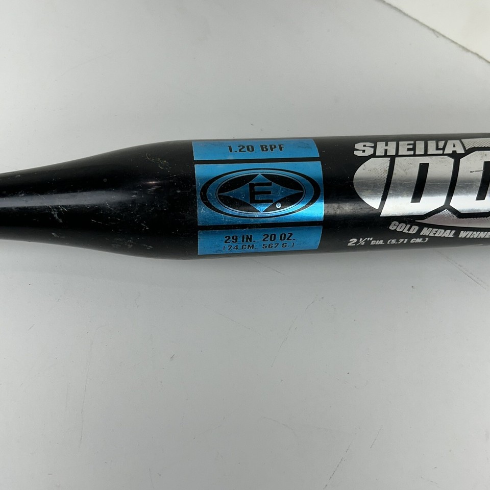 Easton SK26 9 Youth Softball Bat 29” 20oz. Black Teal 2 1/4” Sheil’a