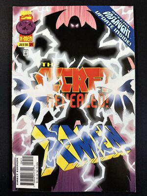 X-Men #54 Onslaught Cover Marvel Comics 1st Print 1991 Series  Very Fine *A5