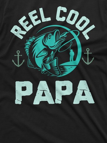 Camiseta de pesca de papá carrete genial camisa de papá regalo día del padre papá - Imagen 5 de 9