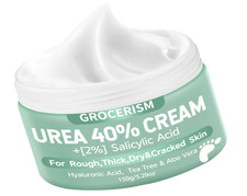 Grocerism Urea Cream 40 Percent For Feet Plus 2 Salicylic Acid 5.29 oz -US...