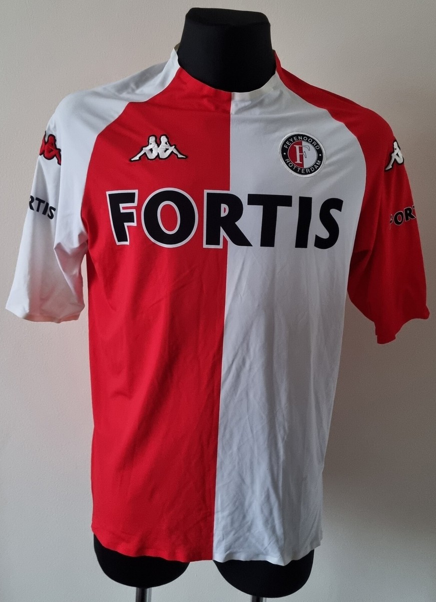 Feyenoord Rotterdam 2006 - 2007 Home football Kappa Player Issue