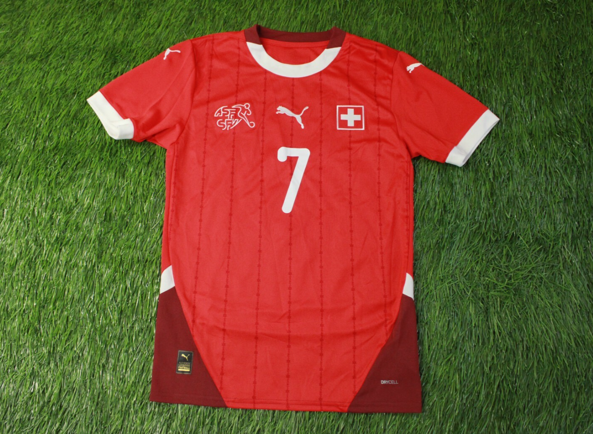 SWITZERLAND TEAM STEPHI 2024/2025 FOOTBALL SOCCER SHIRT JERSEY
