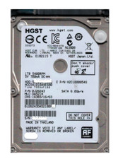 Used In Great Condition HGST HCC541010A9E680 P/N: 0J26243 MLC: DA5218 1TB 2.5''