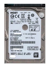 Used In Great Condition HGST HCC541010A9E680 P/N: 0J26243 MLC: DA5218 1TB 2.5''