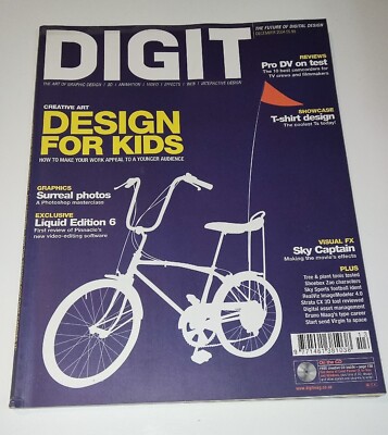 Digit Magazine December 2004 Design for Kids Issue 81