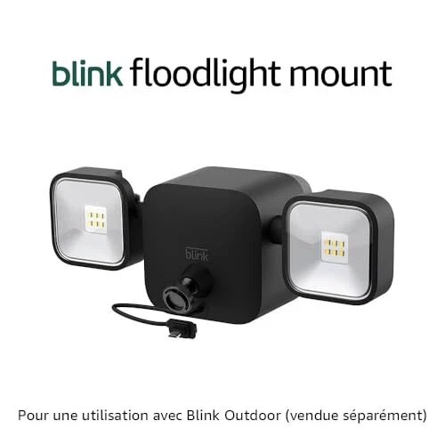 Blink Floodlight Mount | Support avec projecteurs pour caméra Blink Outdoor |... - Photo 4/5