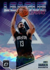 2018-19 Donruss Optic League Leaders Purple #6 James Harden